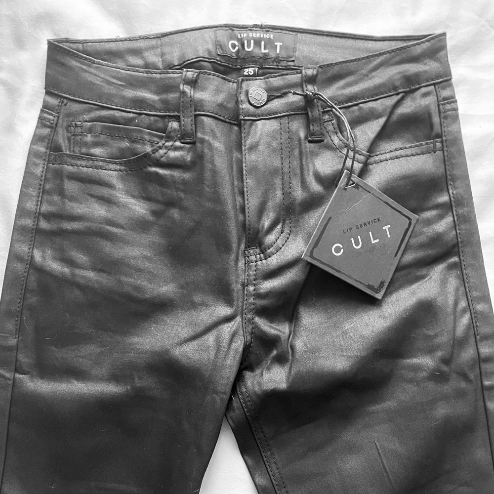 •SOLD• NWT Lip Service Cult High-Rise black jeans
